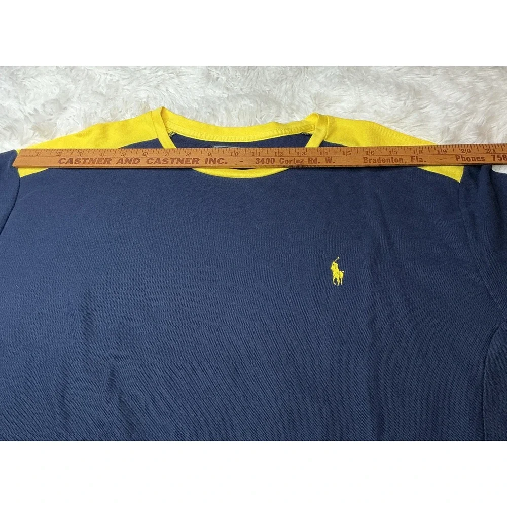 Polo By Ralph Lauren Moisture Management Men's Xl Short Sleeve Polo Shirt